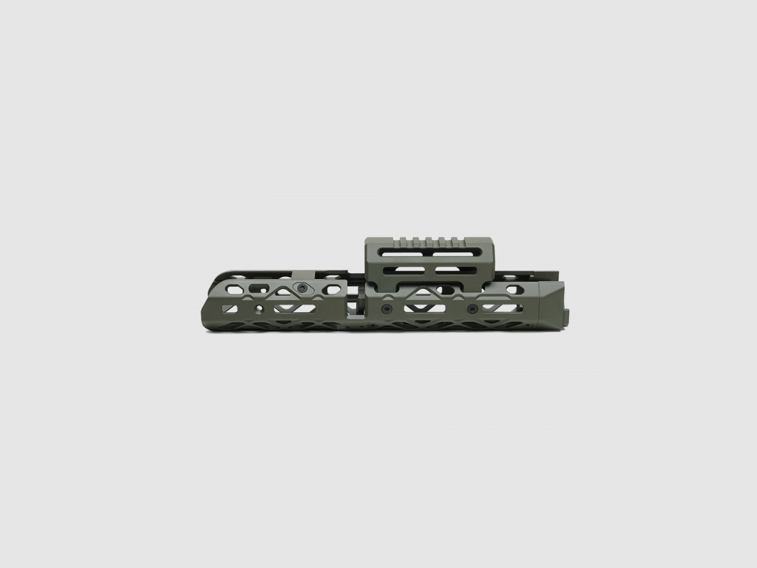 KPYK Medium AK M-LOK Handschutz mit kurzem Gasrohrcover CRC 1U020A OD Green