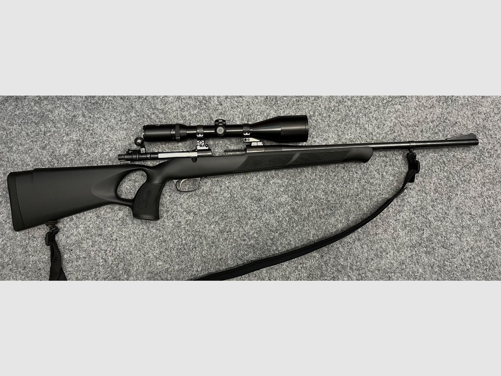 Mauser K98 Sabatti Lochschaft 9,3x62 Schmidt & Bender