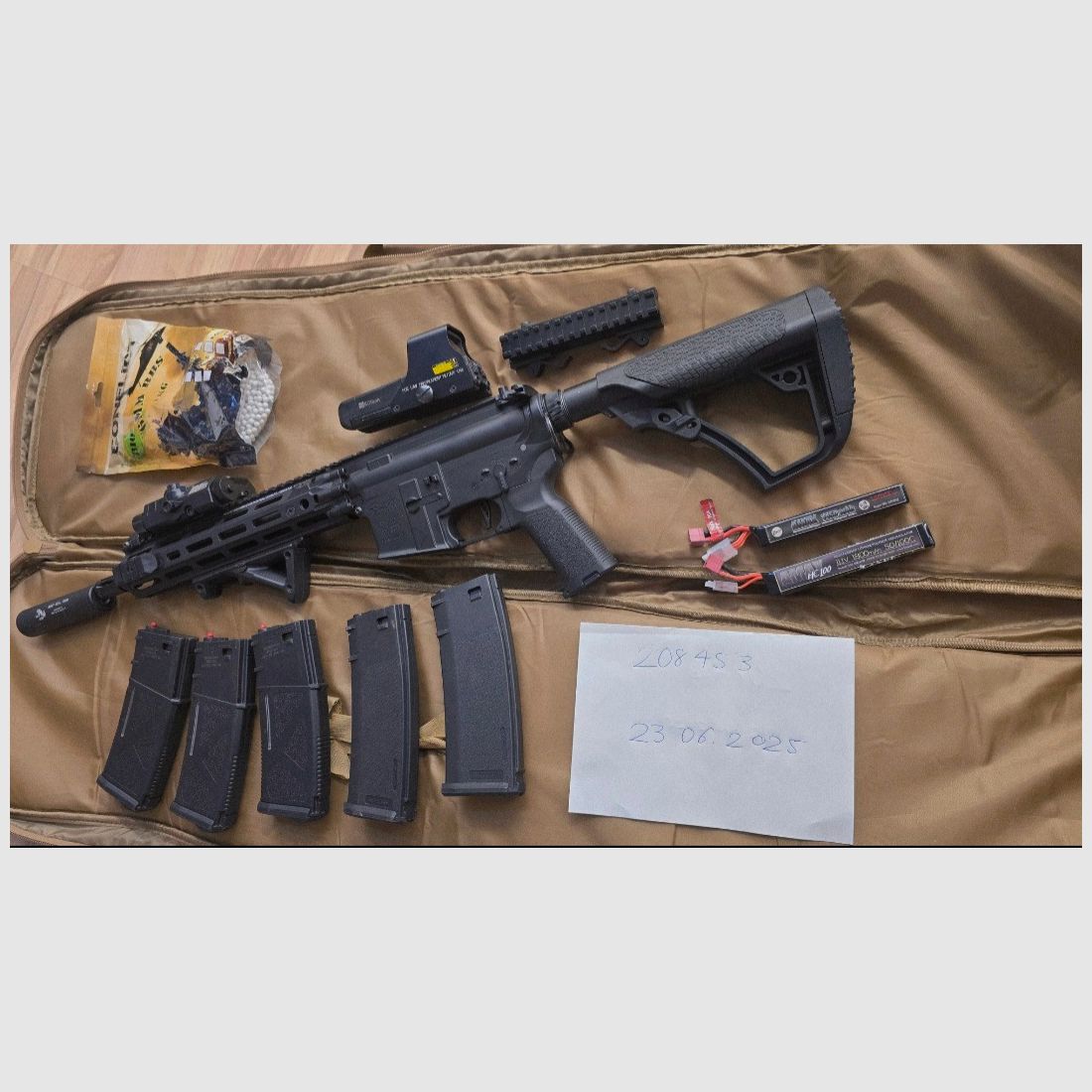 KOMPLETTSET MK-18 Daniel Defense Full tuning 