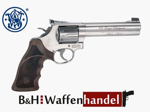 Neuwaffe: S&W 686 Target Champion Deluxe MATCH MASTER Revolver .357 Magnum Stainless Smith & Wesson