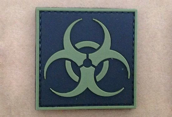 Naszywka 3D - Biohazard