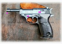 Carl Walther Zella Mehlis P.38 Nullserie, Var. III