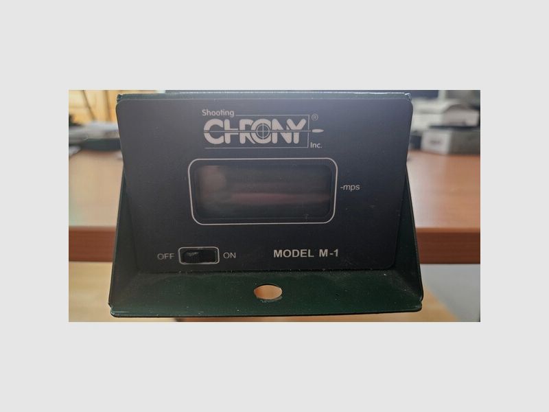 Shooting Chrony M-1 mit LED-Beleuchtung