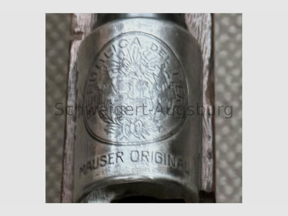 Military rifle Peru Mauser 1909 with long sight 7.65x53Arg