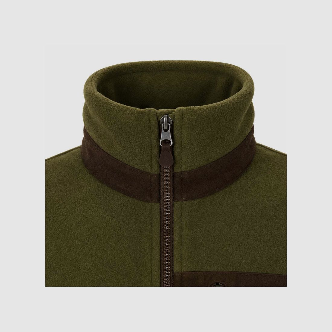 Fleecejacke Percussion khaki/braun M bis 4XL, Bild 17 von 17