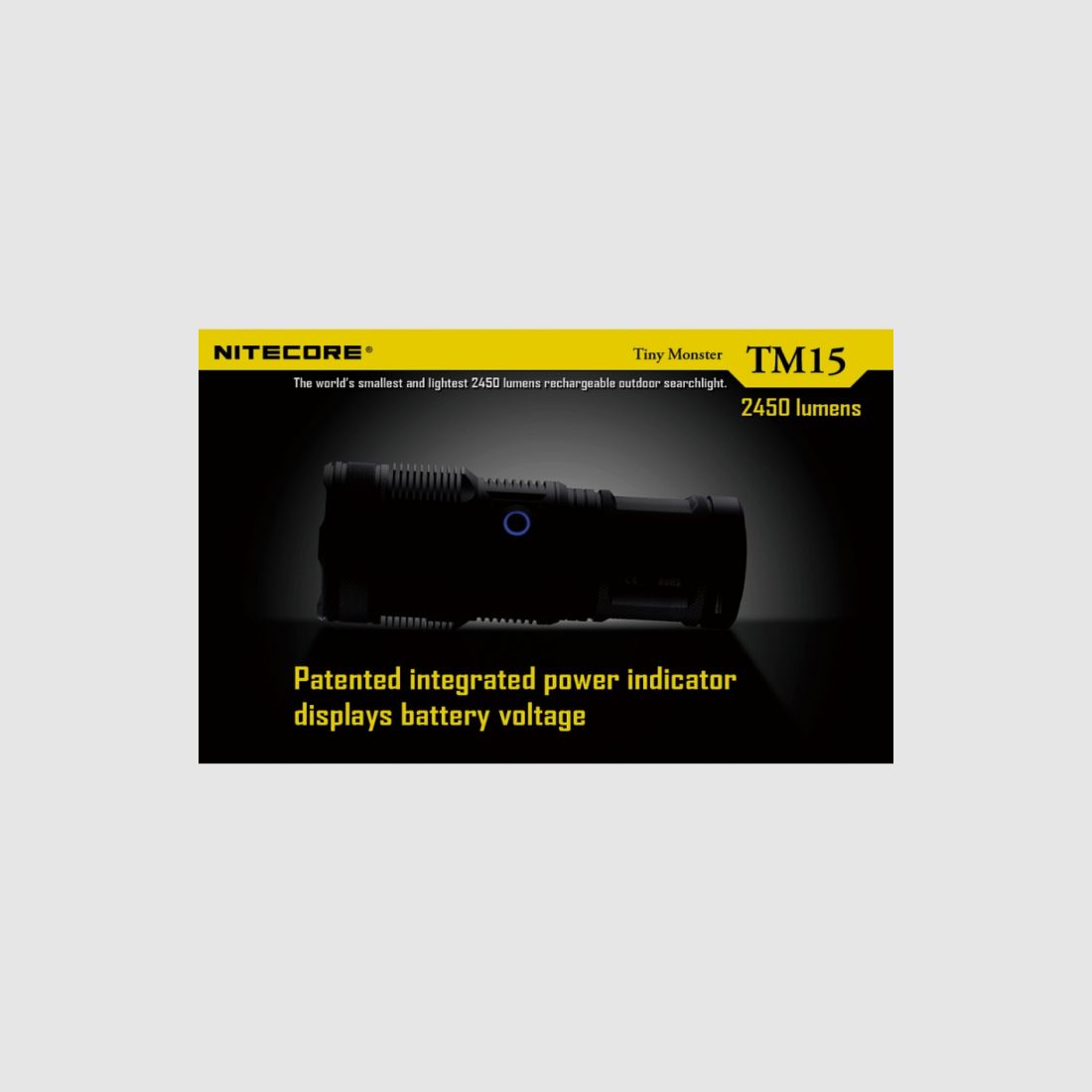 Latarka Nitecore TM15 Tiny Monster 2450 Lumenów, zdjęcie 4 z 7