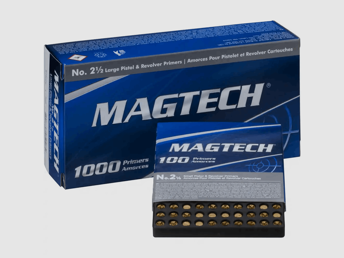 Magtech primers 2 1/2 L.P. 100 pcs.