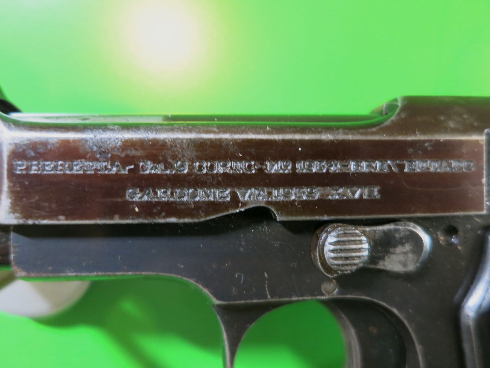 Halbautomatische  Beretta M1934,  9 mm Kurz (380 Auto), Luftwaffe/Heer      #53-