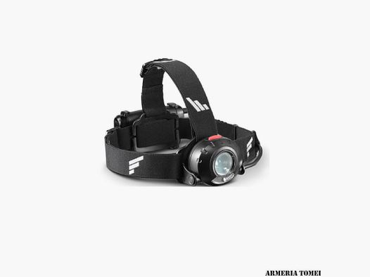 KOPFLAMPE – FAVOUR – 490 LUMEN - SCHWARZ