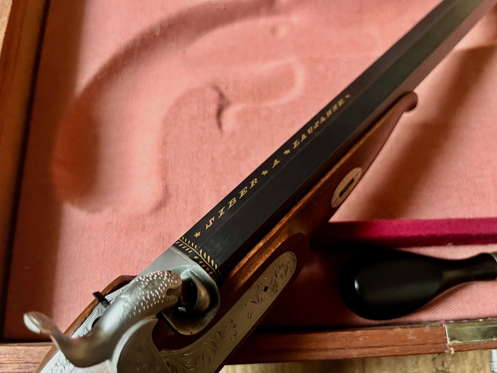 Hege Siber Losanna pistola a percussione