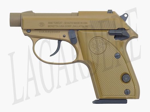 BERETTA 3032 FDE TOMCAT LAUF FILETIERT (PISTOLE)