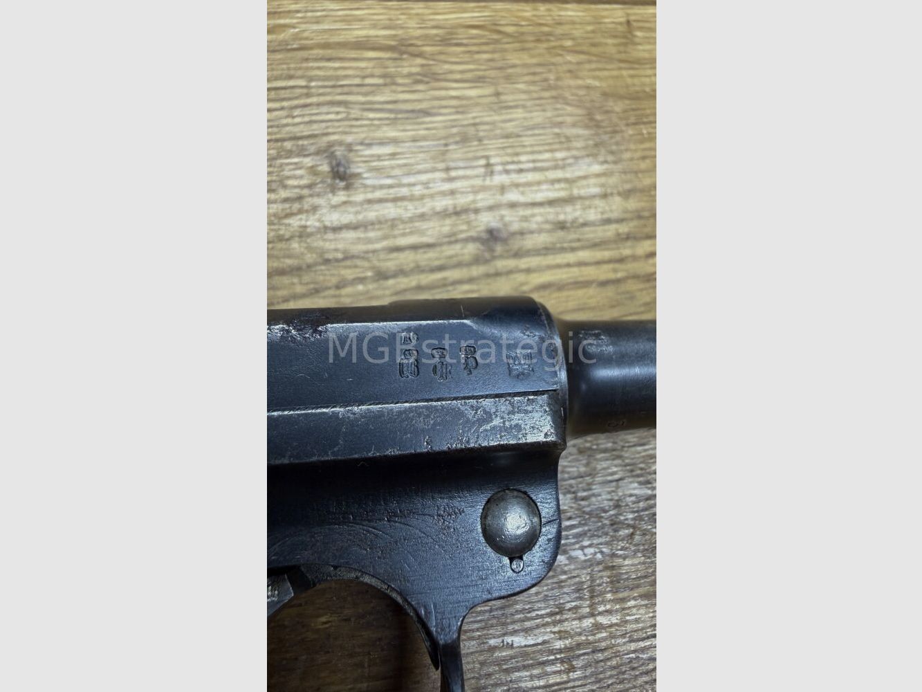 Pistol 08 Erfurt Manufacture 1918 Luger - valid proof