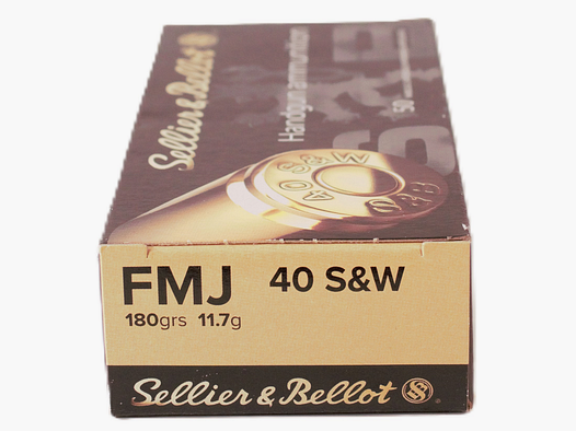 sellier & bellot 40 sw 180grs