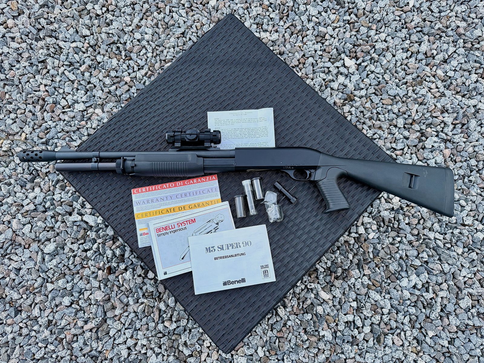 Benelli M3 Super 90 Electro Optic Sight 12/76