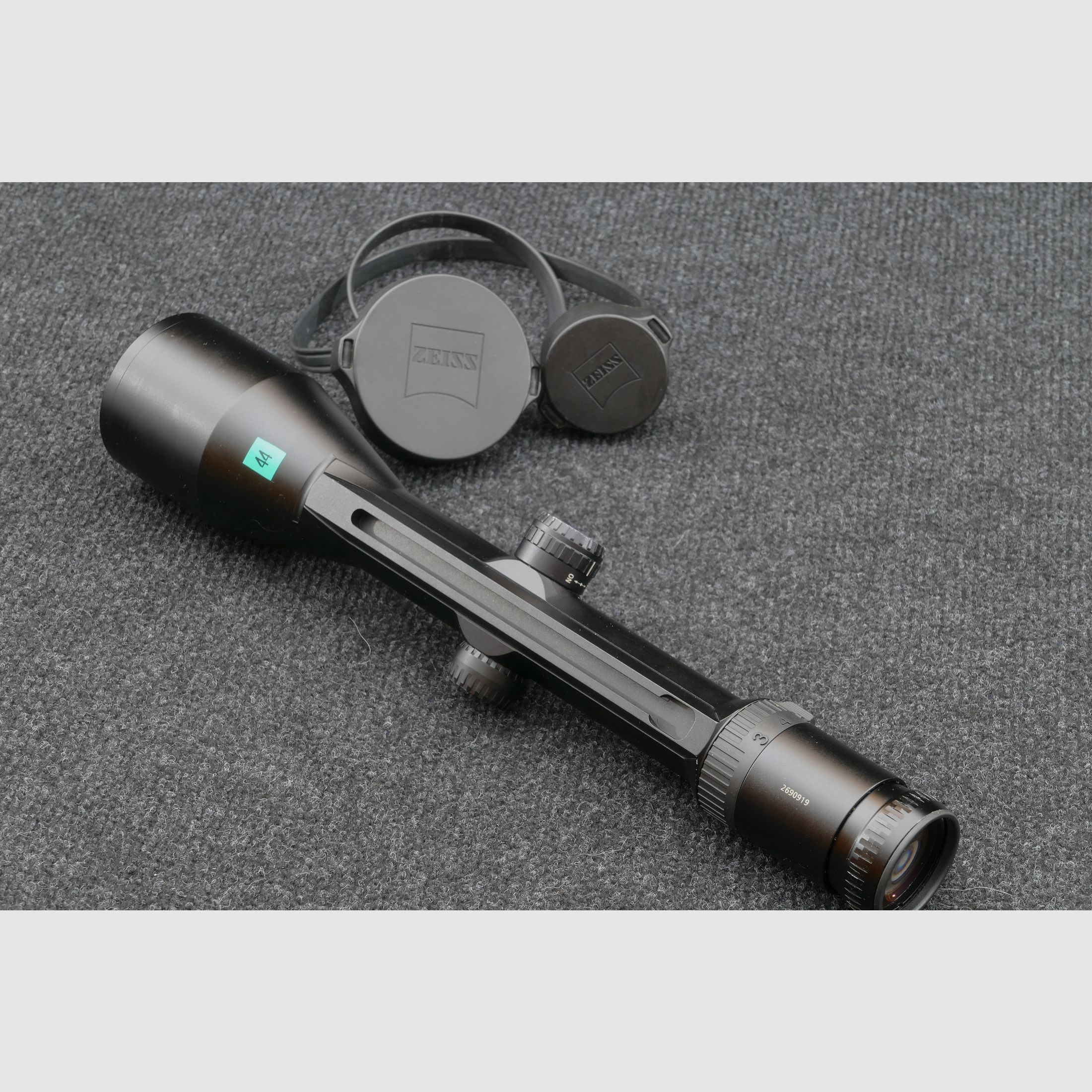 ZEISS Diavari VM 3–12x56 T* – illuminated reticle 44 / night reticle – ZEISS internal rail