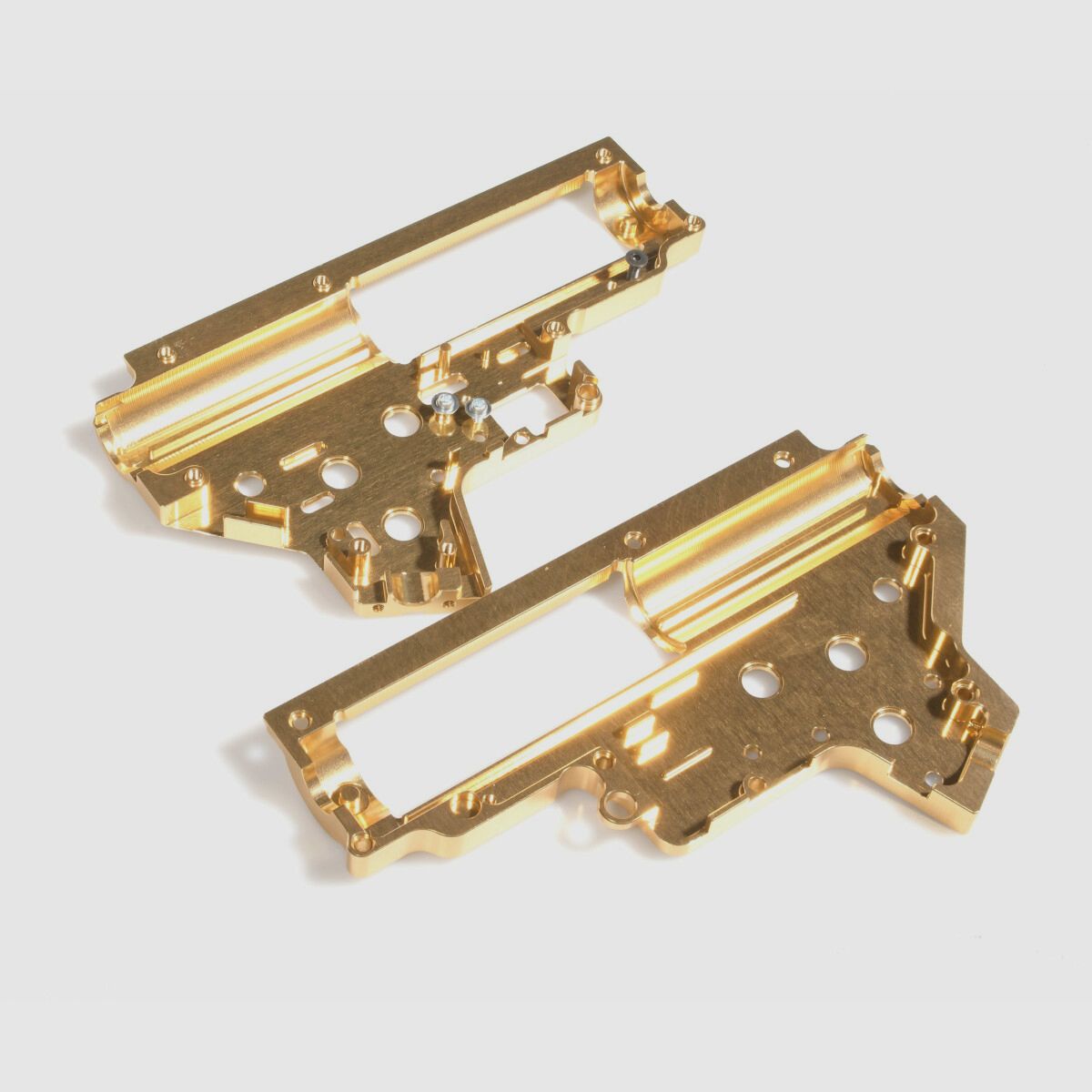 Airsoft Gearbox Shell - QSC V2 (8mm) Delta Armory Gold