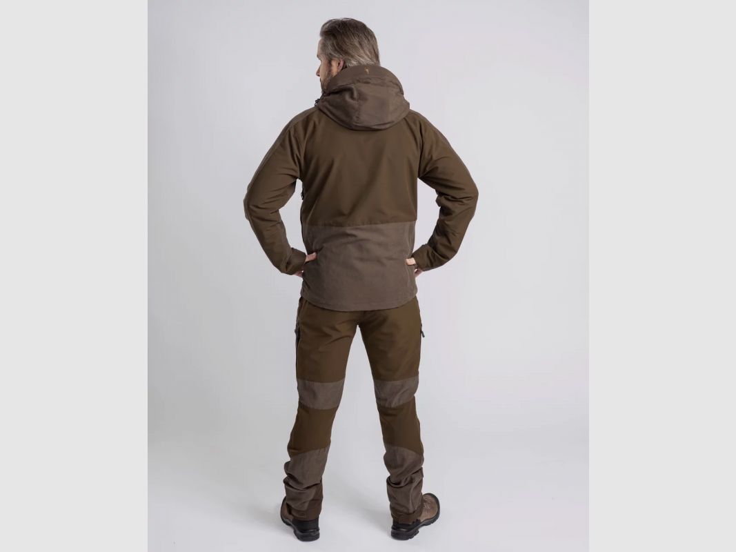 PINEWOOD CARIBOU HUNT EXTREME JACKET SUEDE MARRONE, immagine 4 di 4
