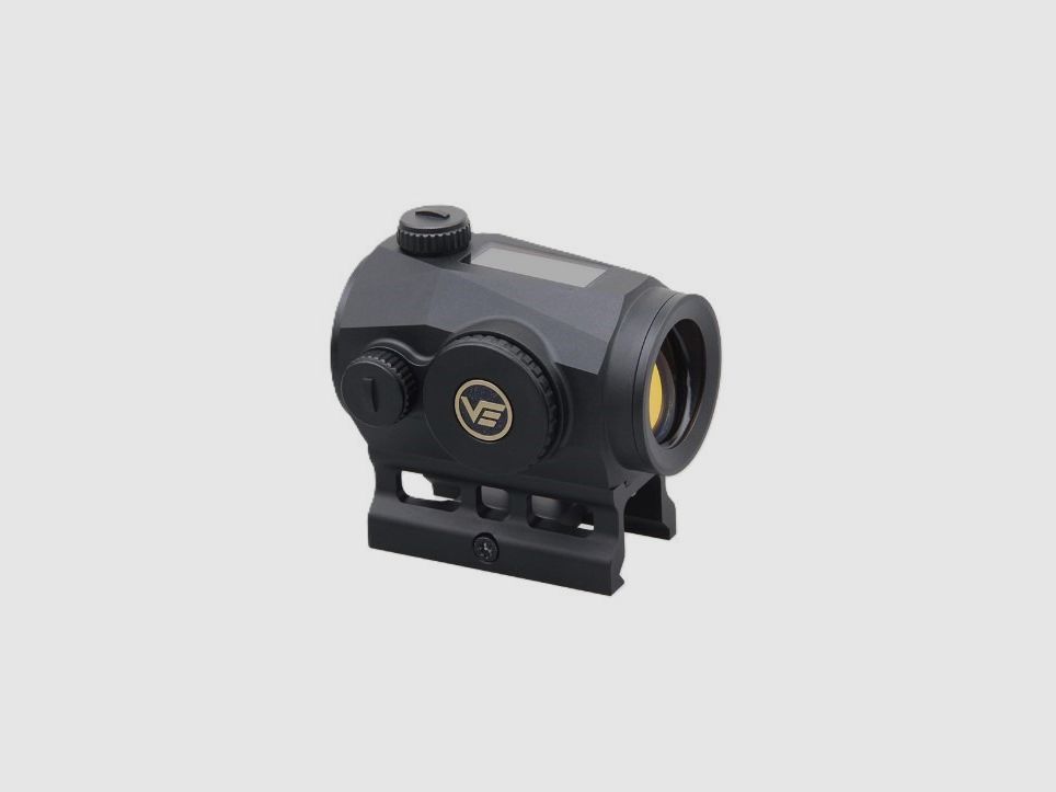 Vector Optics Scrapper 1x25 SOL Solar Leuchtpunktvisier SCRD-SM46 Red Dot Visier Jagd PCC Sport IPSC