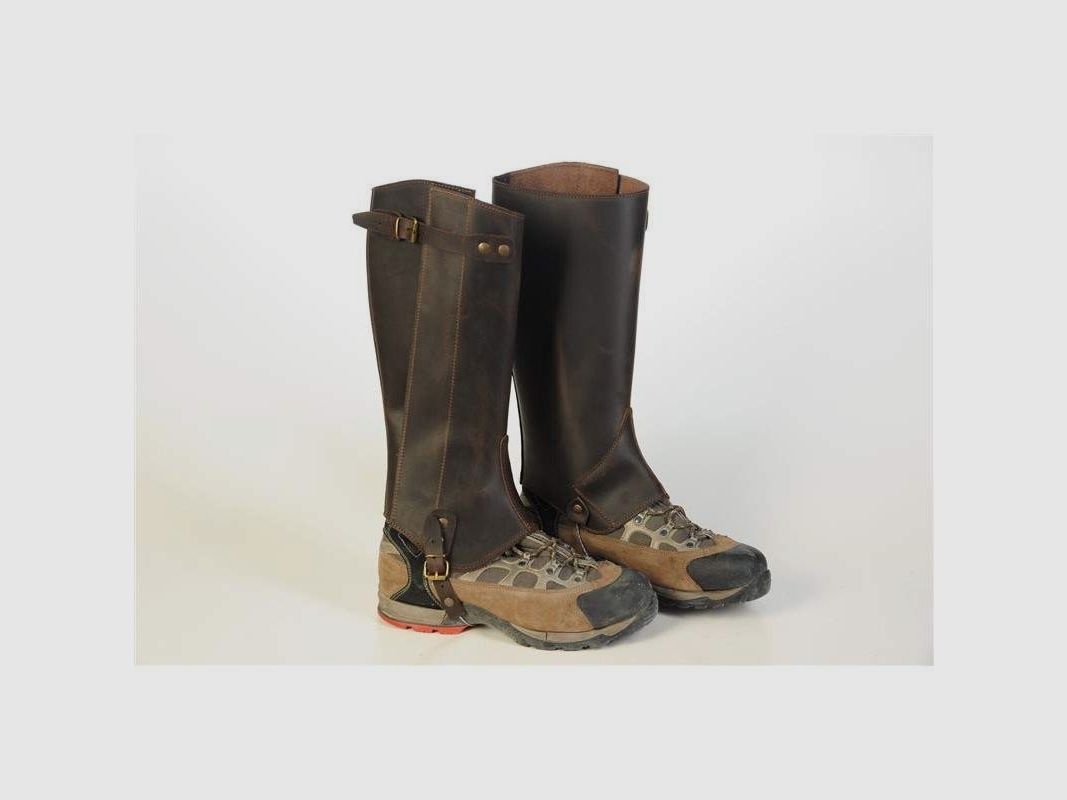 Ghetta aus Leder im Vintage-Look