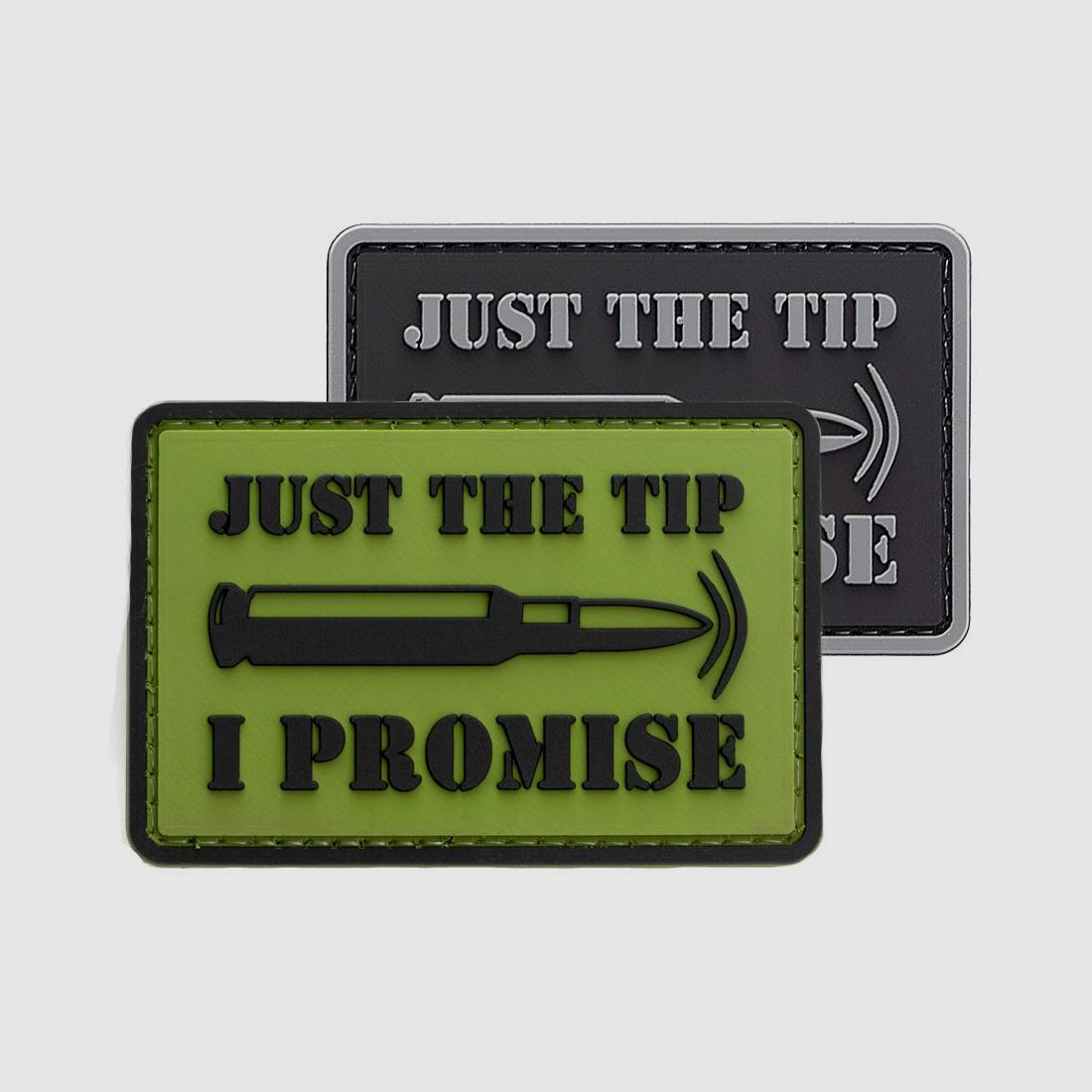 Just The Tip PVC Patch