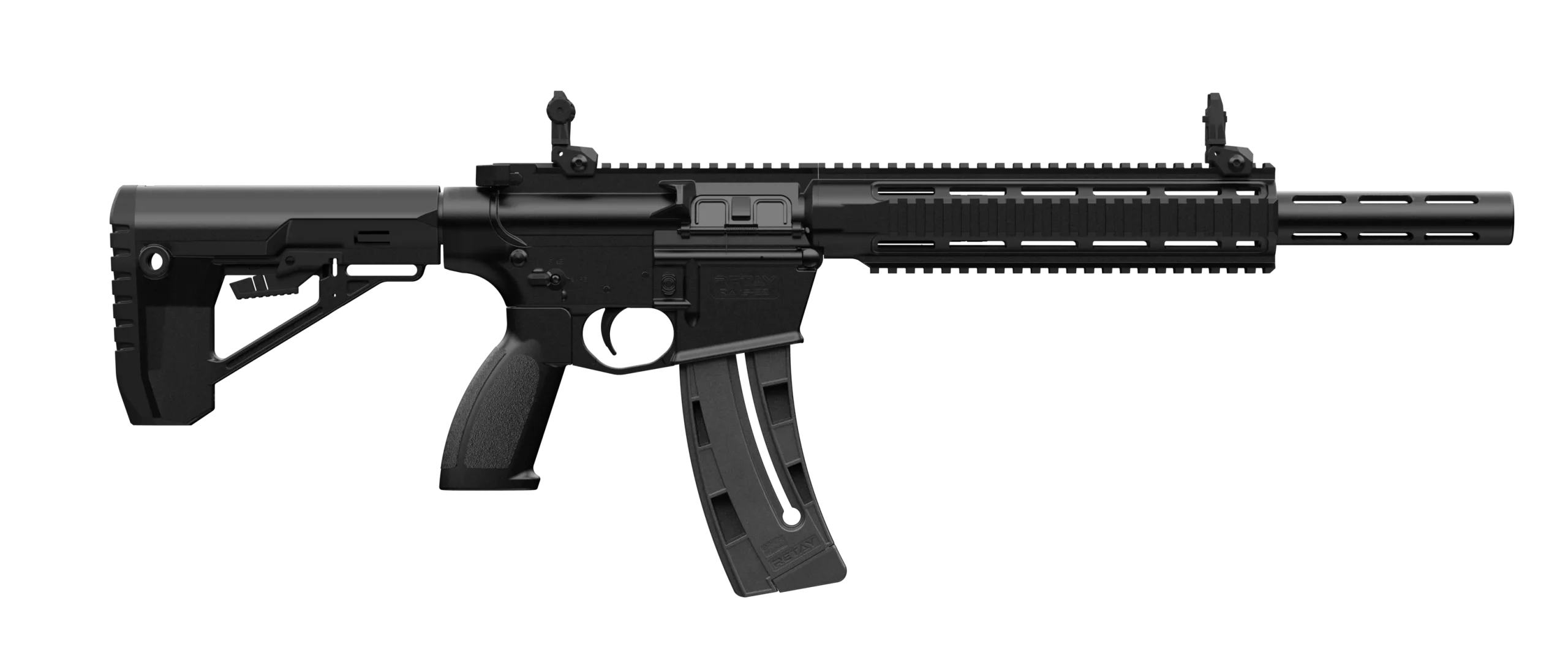 Karabinek bocznego zapłonu Retay RA 15-22 Quad Rail .22 LR