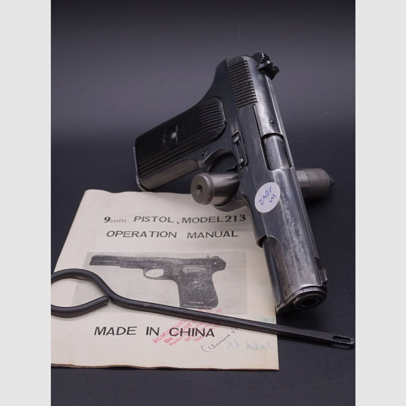 Norinco Mod 213 Kaliber 9mm Luger 213