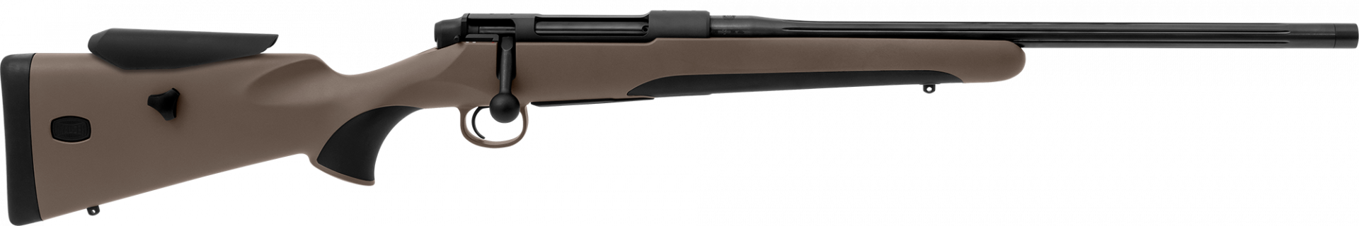 Repetierer Mauser M18 Feldjagd .30-06 LL560mm, LDM19mm, MG M17x1mm, Rechtssystem, Universalschaft erdfarben mit verstellbarem Schaftrücken