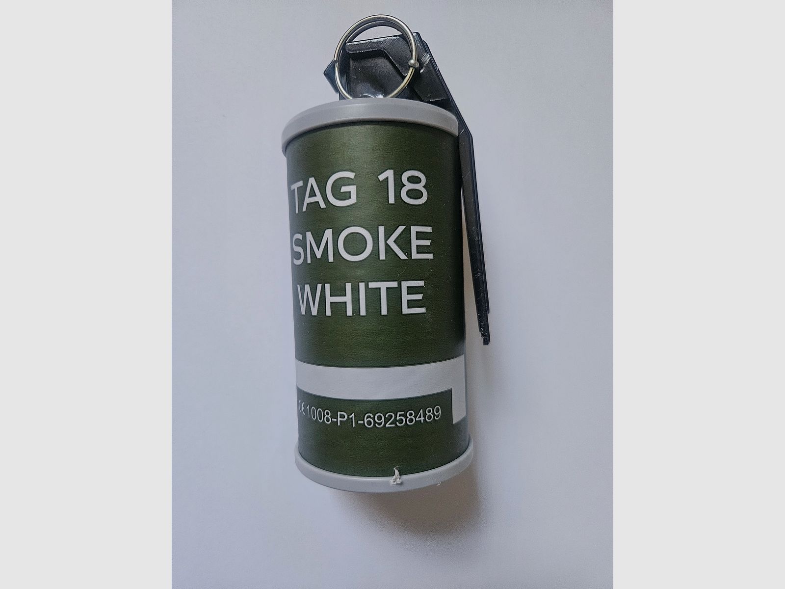 Taginn Tag-18 Paintball Rauchgranate mit Kipphebel - Weiß