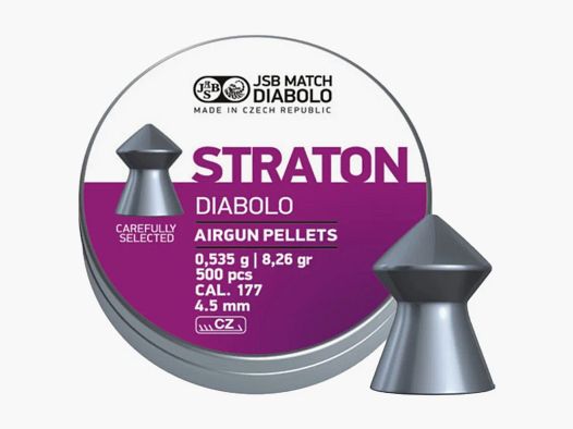 ŚRUT JSB DIABOLO STRATON 4,5MM 500SZT