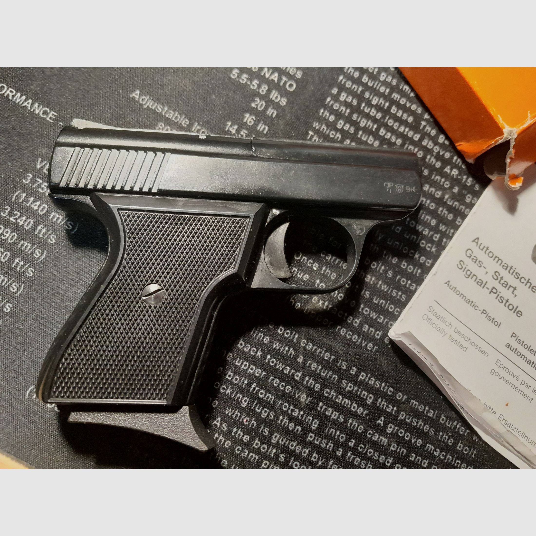 Record 15-9 9mm pak Schreckschuss