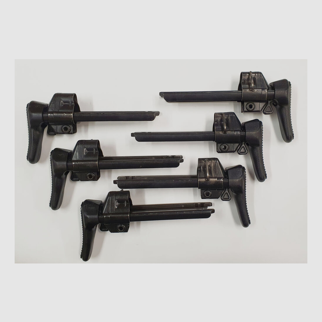 Heckler & Koch Original Heckler & Koch H&K MP5, SP5 collapsible shoulder stock (2 positions) push stock, used