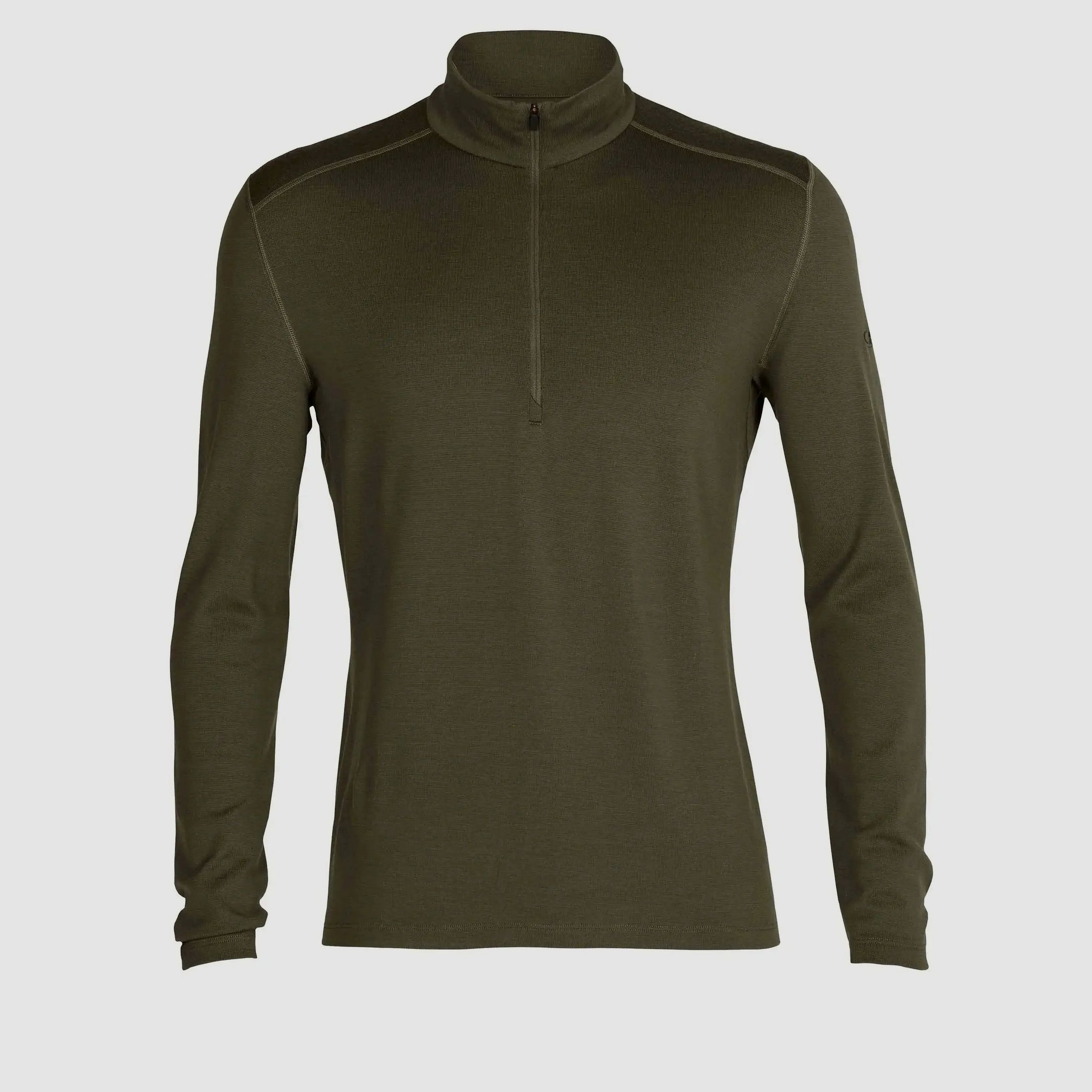 Icebreaker Icebreaker Maglietta a maniche lunghe Tech Half Zip Merino 260 - Verde / XXL Uomo