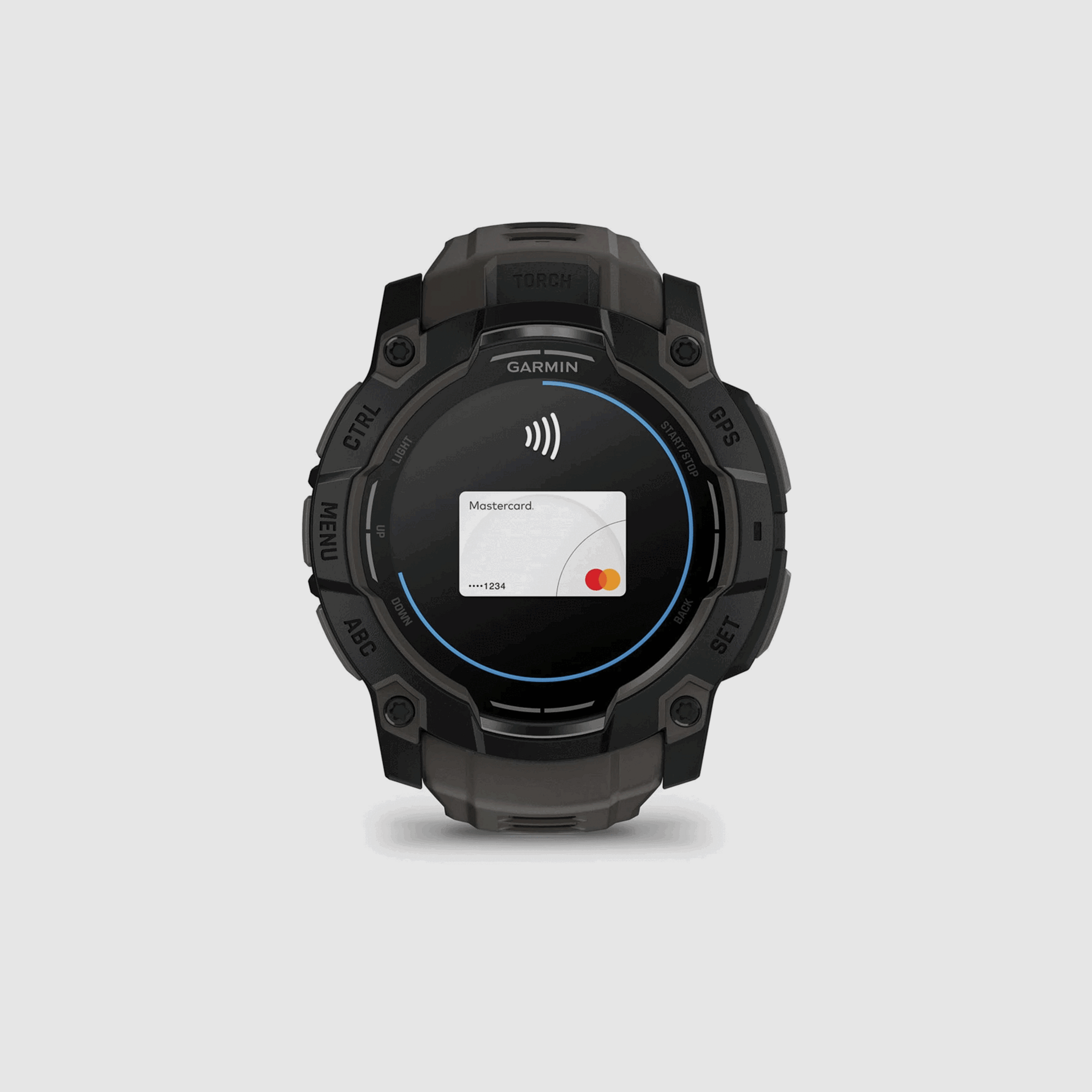 WATCH – GARMIN – INSTINCT® 3 | 50MM | AMOLED | Black with Charcoal silicone strap, image 12 of 16