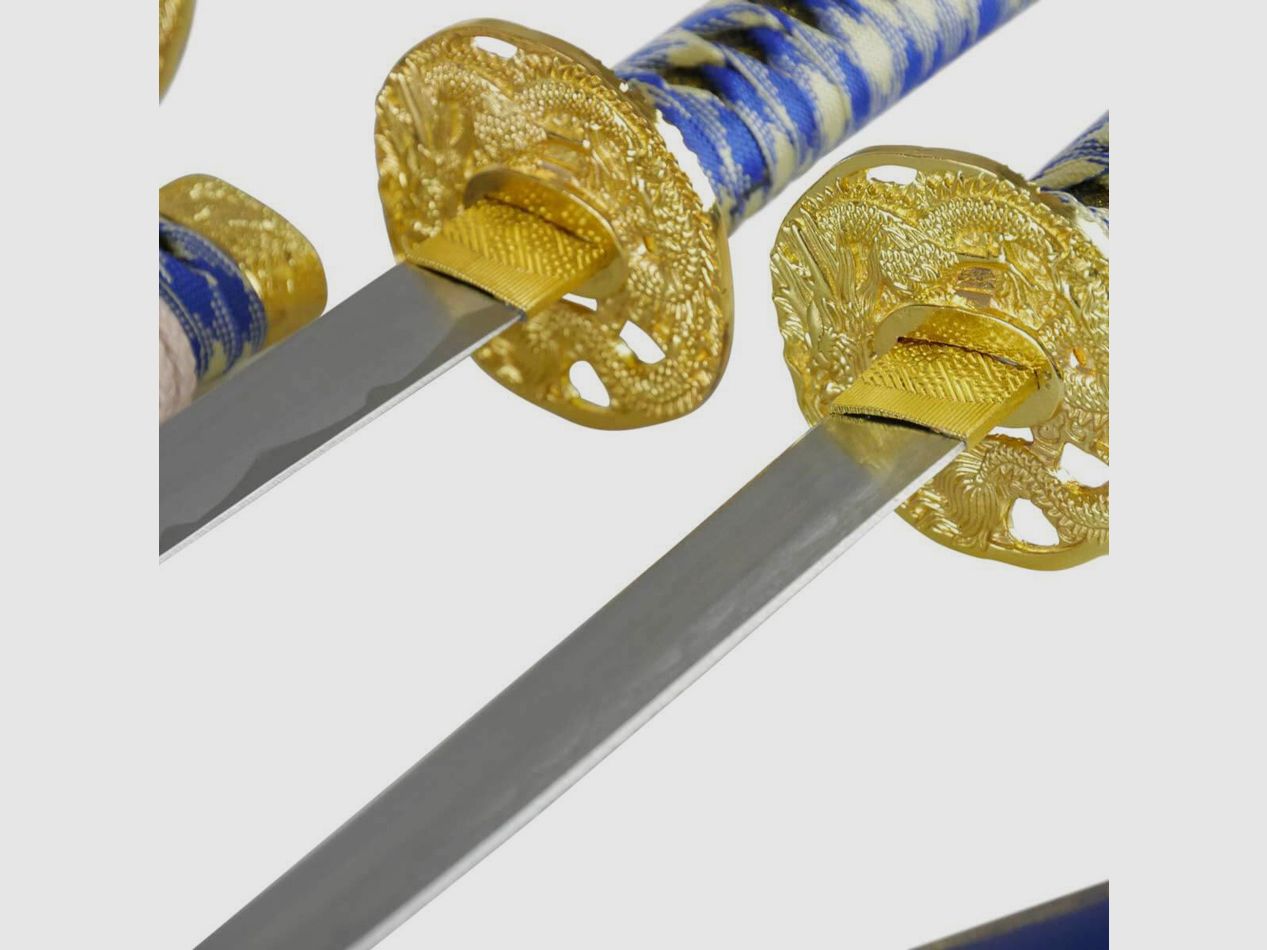 3er PARADE Samurai Tachi Schwert Set, Bild 4 von 5