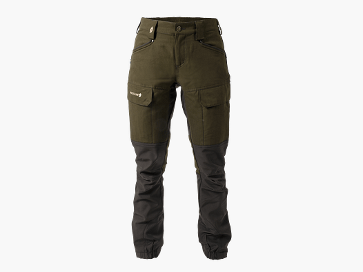 Woodline Alholmen Pantalons Vert/Marron Femme 44