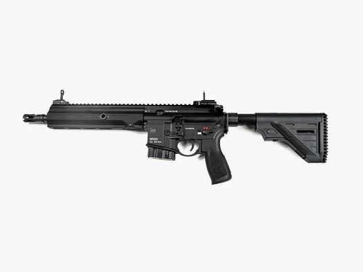 HECKLER & KOCH Selbstladebüchse Mod. MR223 A3 -11'' SPORT .223Rem Slim-Line Sand BKA