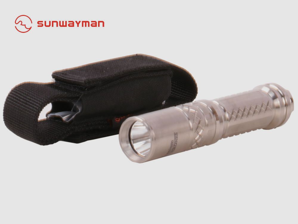 LED Taschenlampe Sunwayman C25C TI 360 Lumen bis 200 m bis 80 Std IPX-8