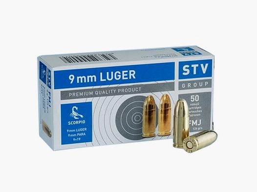 Amunicja 9x19 kula STV 8g FMJ 1szt.