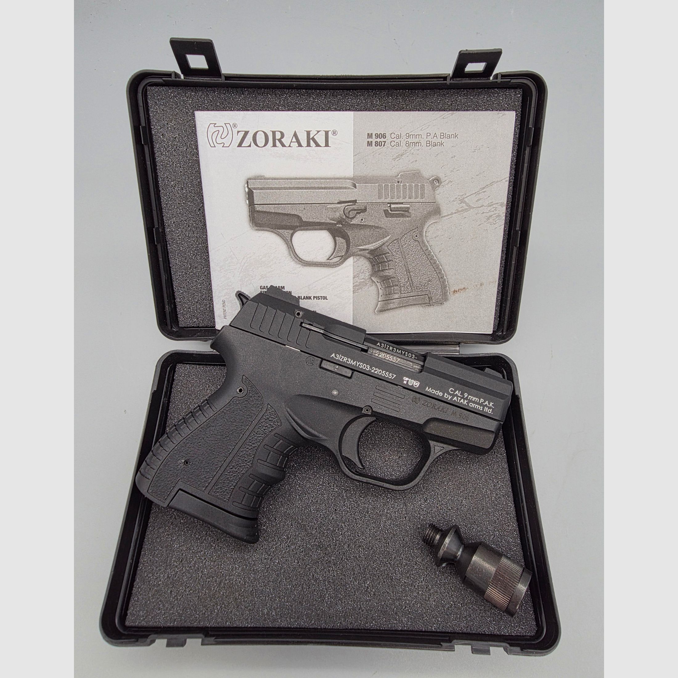 Zoraki Mod. 906    9mm PAK Schreckschuss SRS