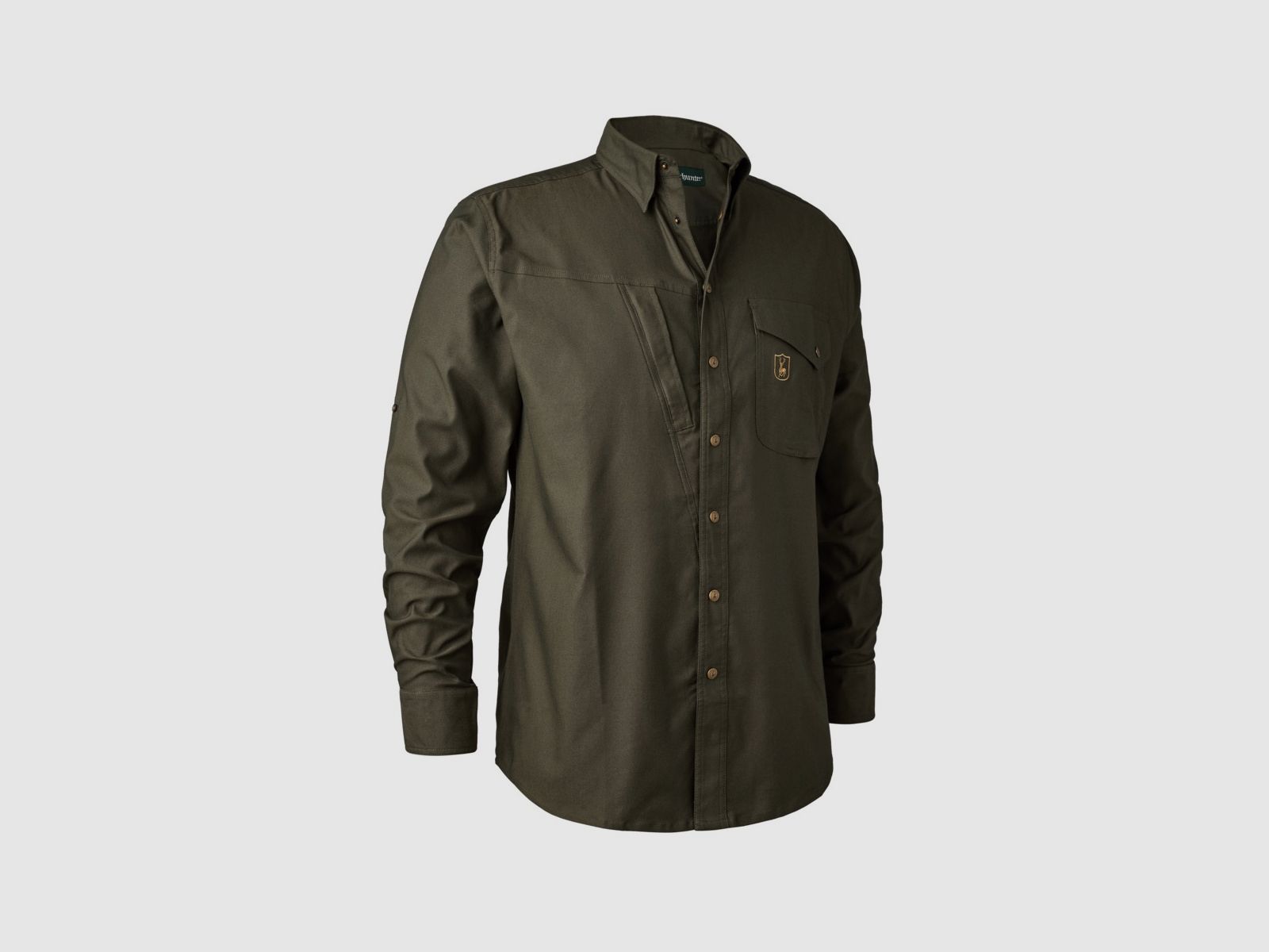 DEERHUNTER Matobo Hemd Forest Green