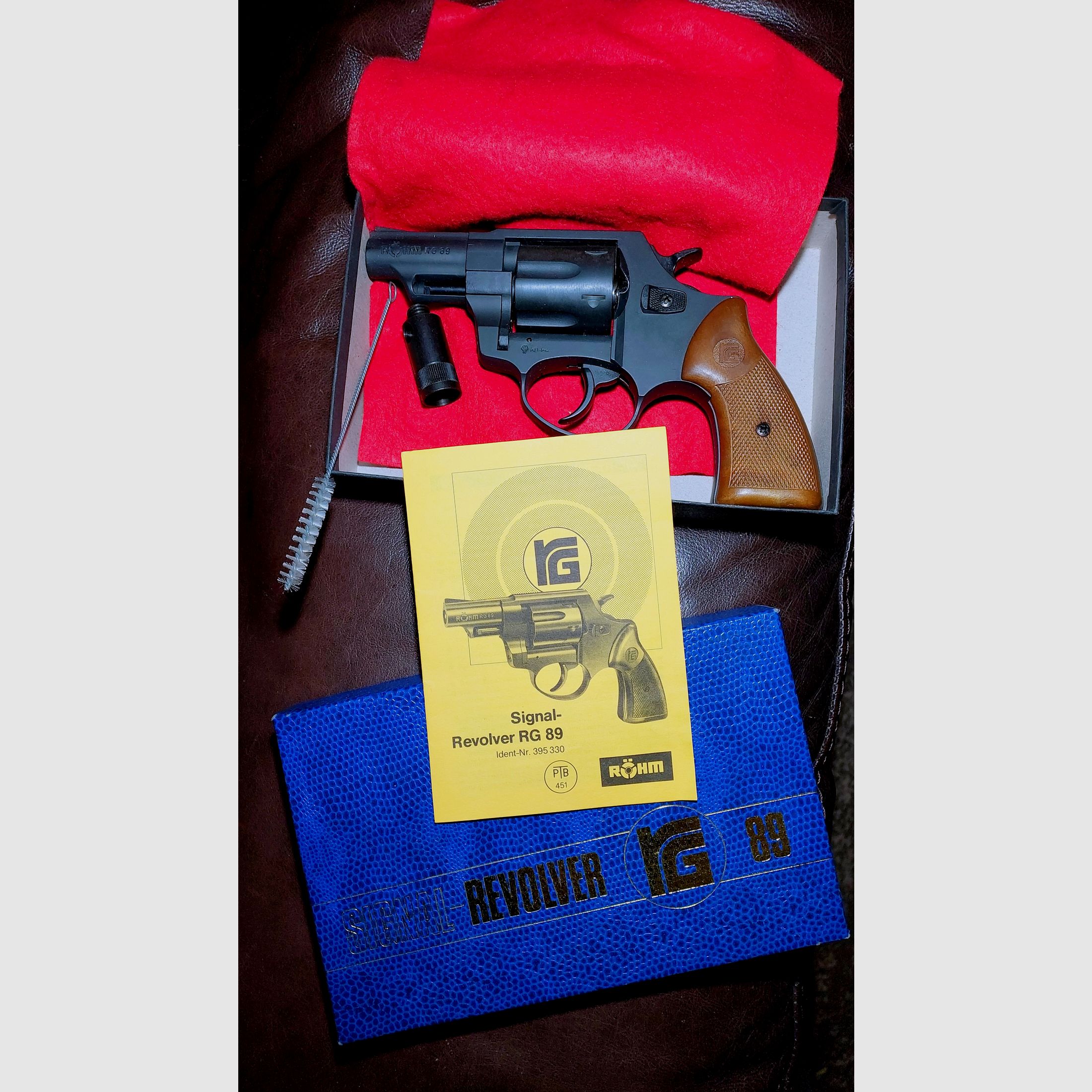 Röhm RG89 Schreckschuss Revolver brüniert (PTB 451)