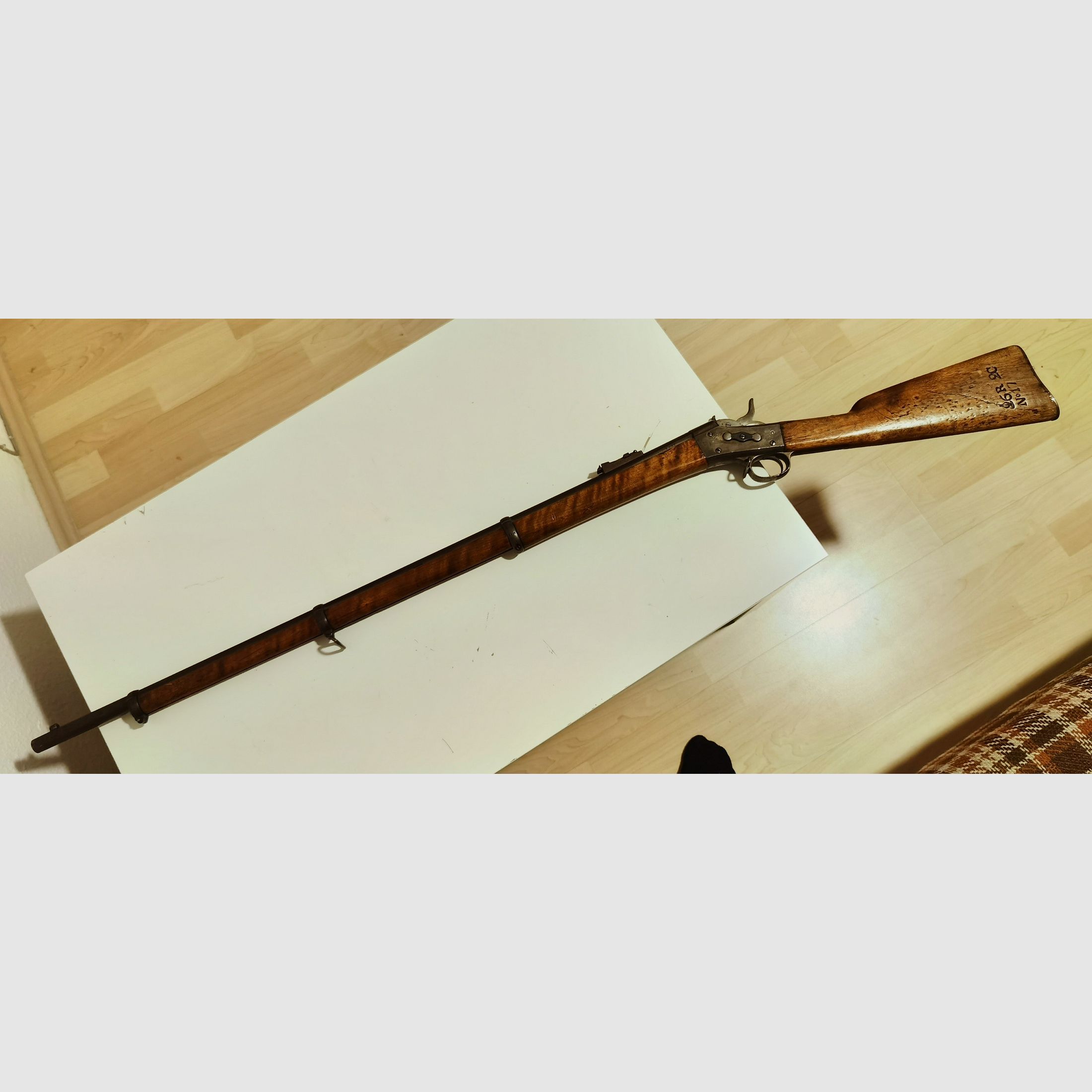 Remington Rolling Block schwedische Armee 12.17x44R