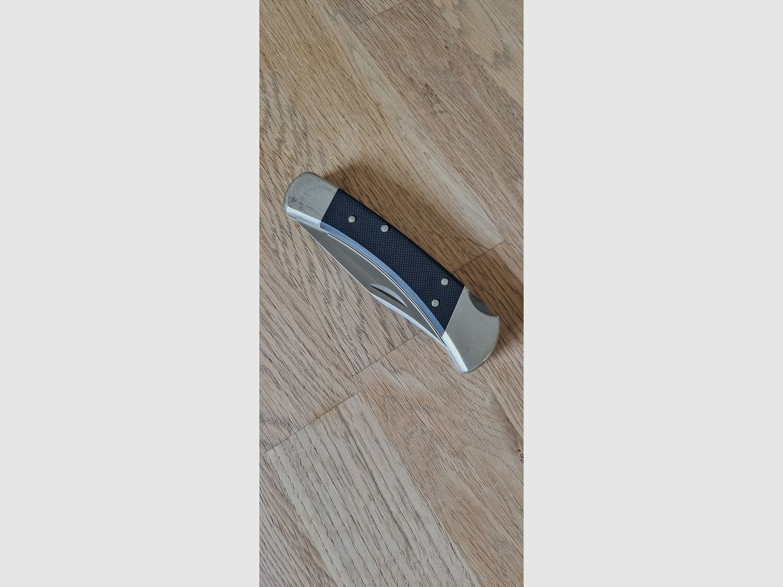Buck 110 Hunter Pro neusilber silber