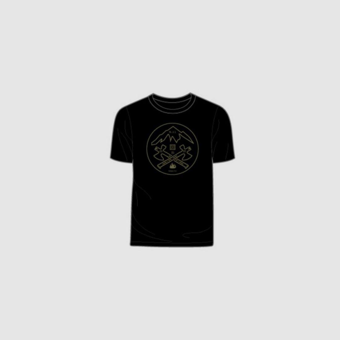 WM CROSSED AXE MTN T-Shirt, Bild 2 von 2
