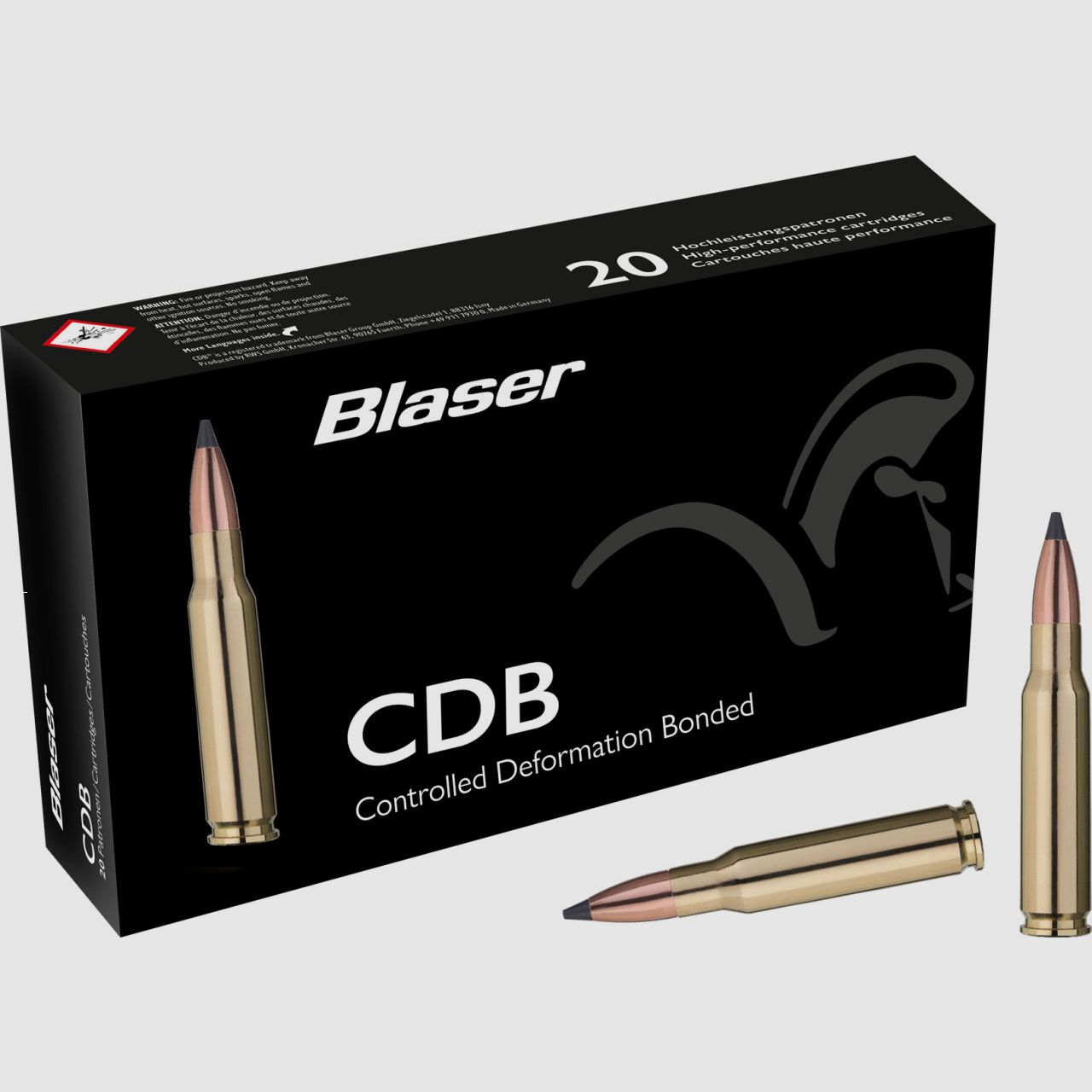8 x 57 IS Blaser CDB 13,0g, 200grs