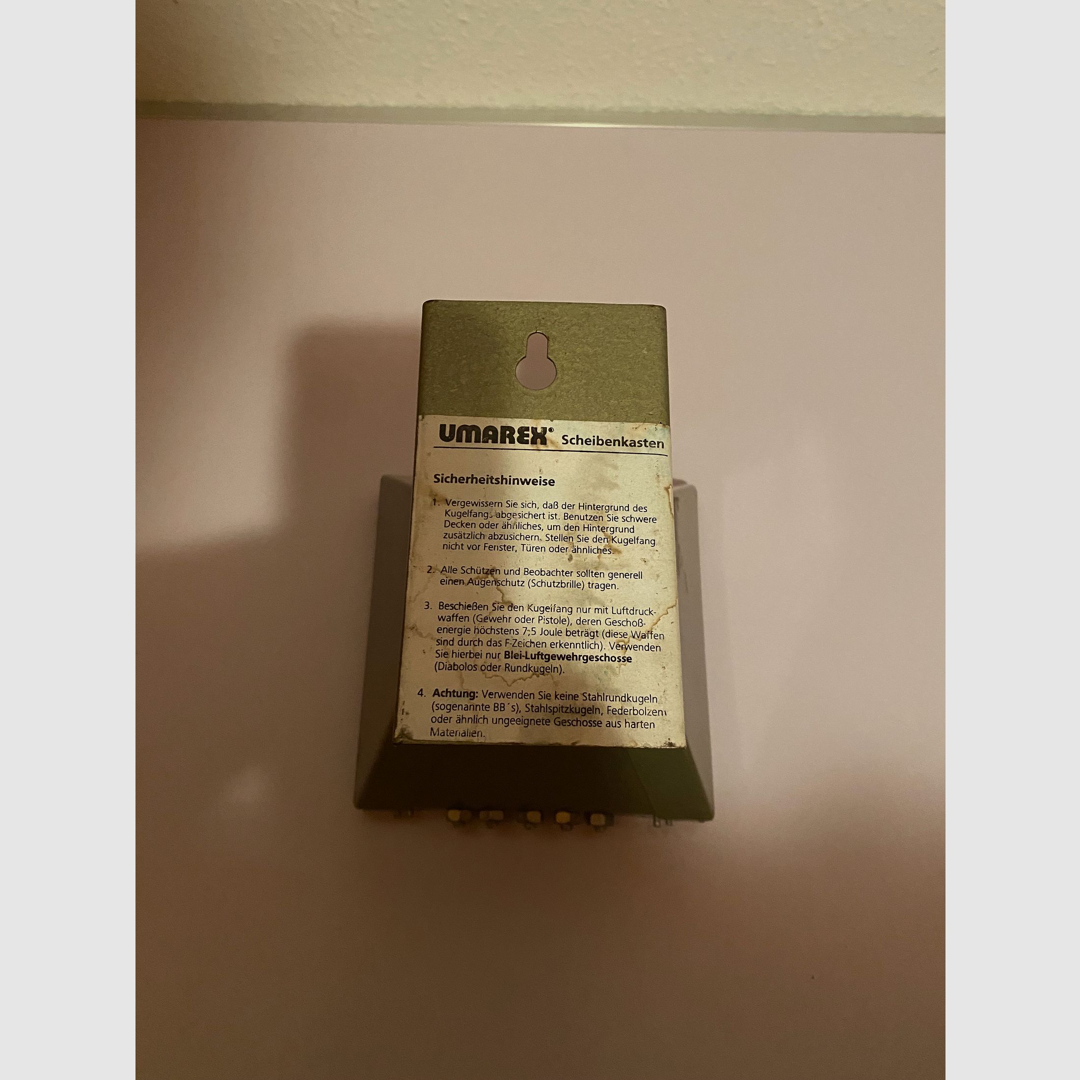 Zubehör für Luftpistole /-gewehr