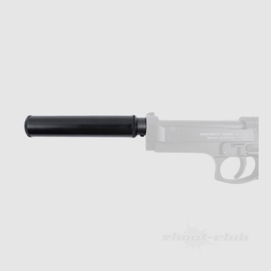 shoXx silencer + adapter for Beretta M92 and Perfecta 32