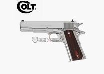 Pistolet COLT GOVT Model 5" Cal 45 Acp Bright Stainless