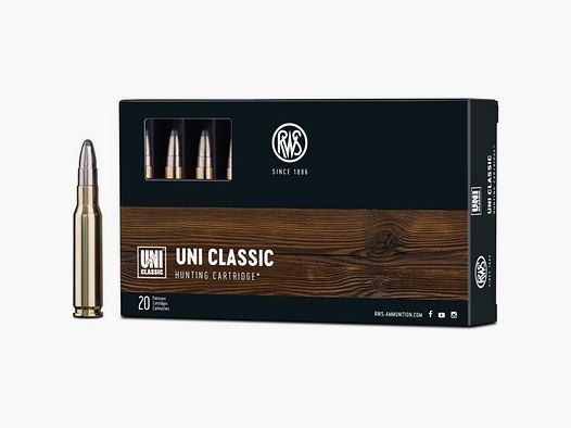 Munition RWS 308 Win Uni Classic 180 gr