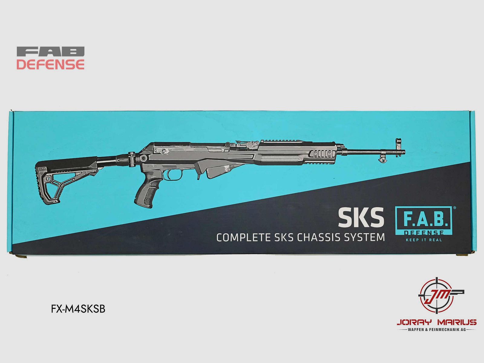 FAB Defense SKS Chassis System for SKS with M4 stock